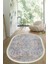 Dijital Baskılı Kaymaz Taban Yıkanabilir Oval Salon Halısı Mutfak Halısı Yolluk VHO-SD-1124 1