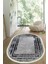 Dijital Baskılı Kaymaz Taban Yıkanabilir Oval Salon Halısı Mutfak Halısı Yolluk VHO-SD-236 1