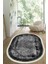 Dijital Baskılı Kaymaz Taban Yıkanabilir Oval Salon Halısı Mutfak Halısı Yolluk VHO-SD-278 1