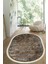 Dijital Baskılı Kaymaz Taban Yıkanabilir Oval Salon Halısı Mutfak Halısı Yolluk VHO-SD-248 1