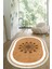 Dijital Baskılı Kaymaz Taban Yıkanabilir Oval Salon Halısı Mutfak Halısı Yolluk VHO-SD-339 1