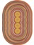 Dijital Baskılı Kaymaz Taban Yıkanabilir Oval Salon Halısı Mutfak Halısı Yolluk VHO-SD-374 2