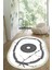 Dijital Baskılı Kaymaz Taban Yıkanabilir Oval Salon Halısı Mutfak Halısı Yolluk VHO-SD-593 1