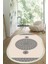 Dijital Baskılı Kaymaz Taban Yıkanabilir Oval Salon Halısı Mutfak Halısı Yolluk VHO-SD-619 1
