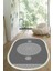 Dijital Baskılı Kaymaz Taban Yıkanabilir Oval Salon Halısı Mutfak Halısı Yolluk VHO-SD-621 1
