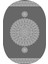 Dijital Baskılı Kaymaz Taban Yıkanabilir Oval Salon Halısı Mutfak Halısı Yolluk VHO-SD-621 2