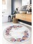 Dijital Baskılı Kaymaz Taban Yıkanabilir Yuvarlak Salon Halısı Mutfak Halısı Paspas VHYU-HS-454 1