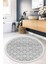 Dijital Baskılı Kaymaz Taban Yıkanabilir Yuvarlak Salon Halısı Mutfak Halısı Paspas VHYU-HY-1050 1
