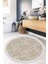 Dijital Baskılı Kaymaz Taban Yıkanabilir Yuvarlak Salon Halısı Mutfak Halısı Paspas VHYU-SD-1000 1
