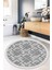 Dijital Baskılı Kaymaz Taban Yıkanabilir Yuvarlak Salon Halısı Mutfak Halısı Paspas VHYU-SD-1002 1