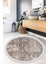 Dijital Baskılı Kaymaz Taban Yıkanabilir Yuvarlak Salon Halısı Mutfak Halısı Paspas VHYU-SD-239 1