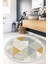 Dijital Baskılı Kaymaz Taban Yıkanabilir Yuvarlak Salon Halısı Mutfak Halısı Paspas VHYU-SD-340 1
