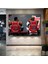 Michael Jordan Ve Pıppen Chicago Bulls Basketbol Nba Kırmızı Forma Kanvas Tablo 1