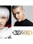 Unisex Gold Cerrahi Çelik Deliksiz Fake Piercing Tragus Helix Küpe 3