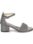 Kiko 769 Çupra Günlük Kız Çocuk 3 cm Topuk Sandalet Ayakkabı Platin 4