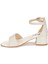 Kiko 769 Çupra Günlük Kız Çocuk 3 cm Topuk Sandalet Ayakkabı Sedef 5