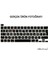 Apple MacBook Pro 13 Inç 2021 M1 Çip A2338 Uyumlu Mat Kılıf + Siyah Klavye Kılıfı + Film 3