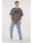 Oversize T-Shirt Death Note Antrasit 2