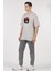 Oversize T-Shirt Death Note Gri 3