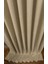 Bej Petek Kadife Dokulu Fon Perde, 1/2 Seyrek Pile, 50 x 270 cm 4
