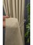 Bej Petek Kadife Dokulu Fon Perde, 1/2 Seyrek Pile, 50 x 270 cm 5