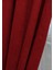 Kırmızı Petek Kadife Dokulu Fon Perde, 1/2.5 Normal Pile, 50 x 250 cm 4