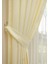 Evdepo Home Taç Krem Petek Kadife Dokulu Fon Perde, 1/2.5 Normal Pile, 50 x 270 cm 2