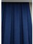 Lacivert Petek Kadife Dokulu Fon Perde, 1/2 Seyrek Pile, 60 x 240 cm 3