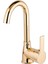 Kaliteli Gold Renk Lüx Gövde Banyo Lavabo Musluğu Bataryası 1