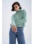 Oversize Fit Oversize Fit Ekstra Yumuşak Crop Kazak L0986AZ22WN 4