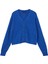 Düz Mavi Kiz Çocuk Atlet Nlfnollen Knit Short Cardigan 1