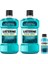 Mouthwash-Coolmınt 500 ml x 2 Adet + Listerine Mouthwash-Coolmınt 95 ml 2