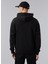 Kapüşon Yaka Siyah Erkek Sweatshirt 60284622HALF Logo Oversızed Hoody B 3