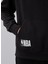 Kapüşon Yaka Siyah Erkek Sweatshirt 60284622HALF Logo Oversızed Hoody B 5