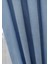 Taç Açık Mavi Petek Kadife Dokulu Fon Perde, 1/2 Seyrek Pile, 60 x 250 cm 3