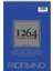 : 1264 Siyah Yapraklı Sulu Boya Defteri : A4 (200 gr - 40 Yaprak) 1