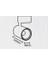 30W Ledli Ray Spot Armatür Siyah Kasa 6500K Beyaz Işık MX-3086 4