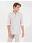 Erkek Bej Slim Fit Uzun Kollu Gömlek 50249767-VR011 3