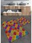 Patchwork Desenli 2'li Büyük Boy Banyo Paspas Seti 1