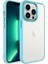 - iPhone 14 Pro Max - Kılıf Renkli Koruyucu Sert Krom Kapak 1