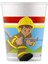 Firefighters Karton Bardak 8oz 8li 1