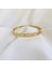 Çelik Kelepçe Bileklik Gold 17 cm 1