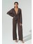 2'li Piliseli Yeşil Bluz Pantolon Takım S27269 5