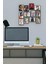 Farklı Yüzler 12 Parça Mdf (Ahşap) Tablo Ofis Boyu 30 x 30 cm cm 1