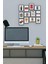 Atıştırmalık 12 Parça Mdf (Ahşap) Tablo Ofis Boyu 30 x 30 cm cm 1