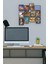 Toy Story 12 Parça Mdf (Ahşap) Tablo Ofis Boyu 30 x 30 cm cm 1