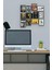 Motorsiklet 12 Parça Mdf (Ahşap) Tablo Ofis Boyu 30 x 30 cm cm 1