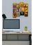 Afrika 12 Parça Mdf (Ahşap) Tablo Ofis Boyu 30 x 30 cm cm 1
