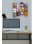 Çiçek Abbas 12 Parça Mdf (Ahşap) Tablo Ofis Boyu 30 x 30 cm cm 1
