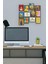 Simpson 12 Parça Mdf (Ahşap) Tablo Ofis Boyu 30 x 30 cm cm 1